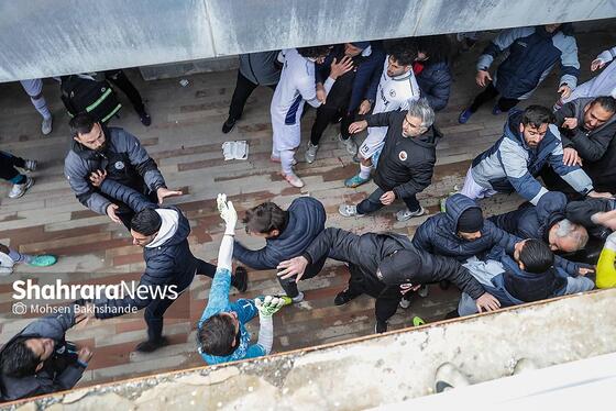 گزارش تصویری | لیگ دسته سوم فوتبال | مسابقه ابومسلم ثامن مشهد و یاران شهید هادی البرز