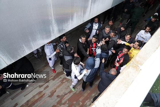 گزارش تصویری | لیگ دسته سوم فوتبال | مسابقه ابومسلم ثامن مشهد و یاران شهید هادی البرز