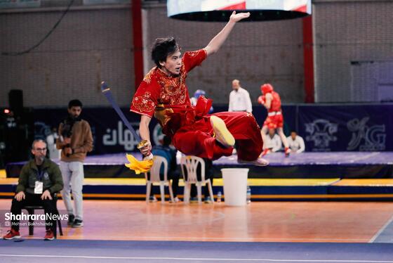 گزارش تصویری | مسابقات ووشو قهرمانی کشور در مشهد