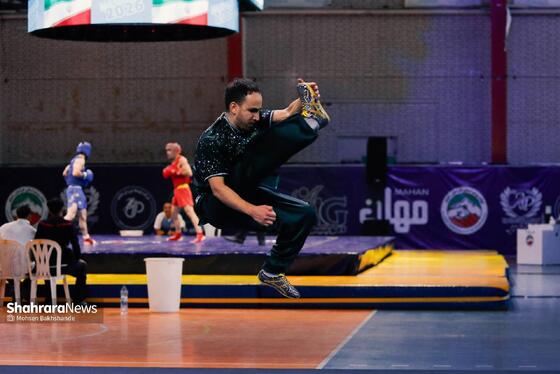 گزارش تصویری | مسابقات ووشو قهرمانی کشور در مشهد