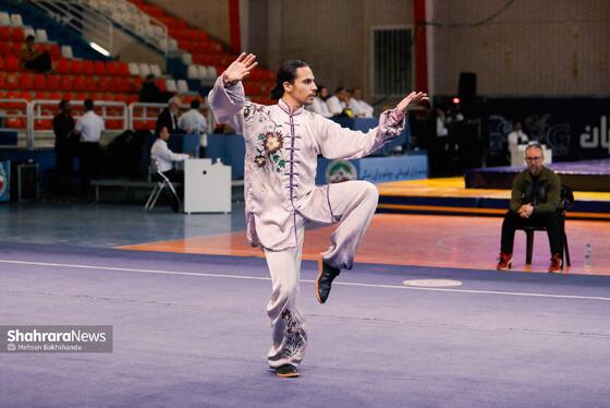 گزارش تصویری | مسابقات ووشو قهرمانی کشور در مشهد