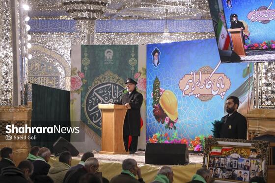 گزارش تصویری | تشرف کارگران زیارت‌اولی معادن کشور به بارگاه منور امام رضا (ع)