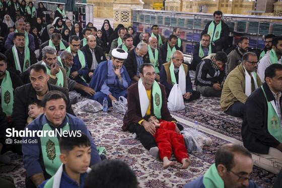 گزارش تصویری | تشرف کارگران زیارت‌اولی معادن کشور به بارگاه منور امام رضا (ع)