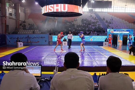 گزارش تصویری | مسابقات ووشو قهرمانی کشور در مشهد ۲