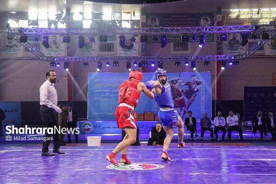 گزارش تصویری | مسابقات ووشو قهرمانی کشور در مشهد ۲