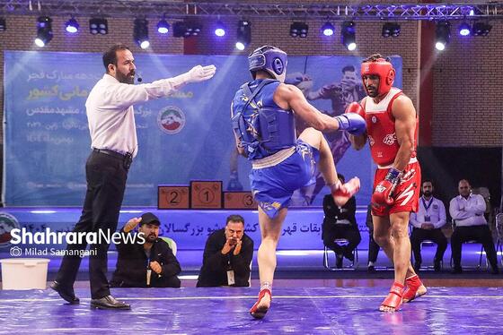 گزارش تصویری | مسابقات ووشو قهرمانی کشور در مشهد ۲