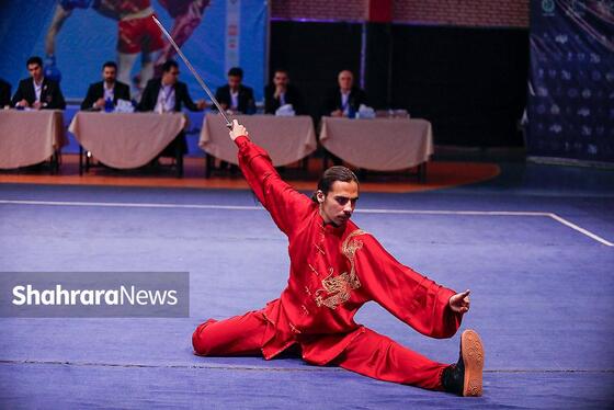 گزارش تصویری | مسابقات ووشو قهرمانی کشور در مشهد ۲