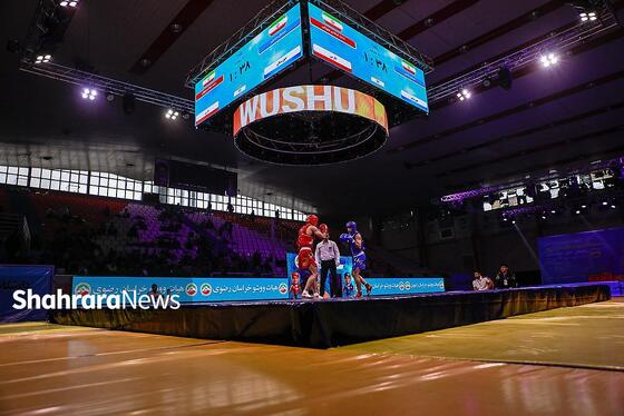 گزارش تصویری | مسابقات ووشو قهرمانی کشور در مشهد ۲