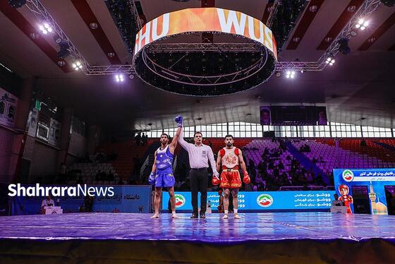 گزارش تصویری | مسابقات ووشو قهرمانی کشور در مشهد ۲