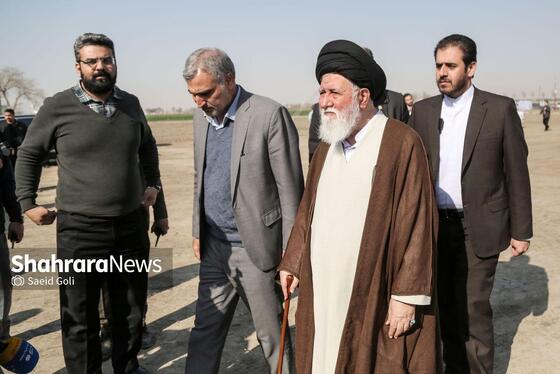 گزارش تصویری | مراسم کلنگ‌زنی ساخت ۵۰۰ واحد مسکونی ویژه مددجویان کمیته امداد امام‌خمینی(ره) در مشهد