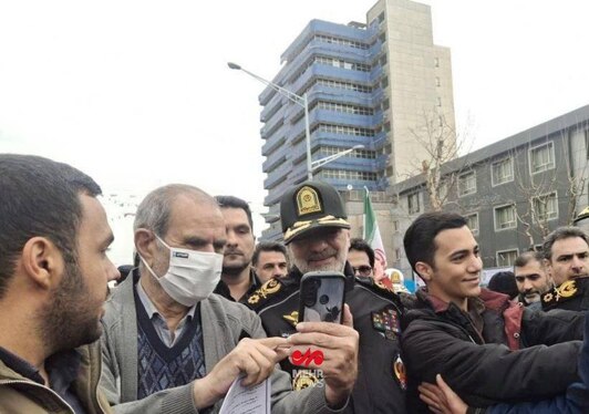 حضور مقامات عالی رتبه کشور و چهره‌های سیاسی در راهپیمایی ۲۲ بهمن + عکس و فیلم