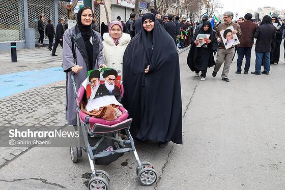 گزارش تصویری | تجلی اتحاد ملی و پایبندی خانوادگی در حماسه ۲۲ بهمن