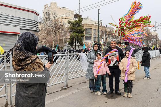 گزارش تصویری | تجلی اتحاد ملی و پایبندی خانوادگی در حماسه ۲۲ بهمن