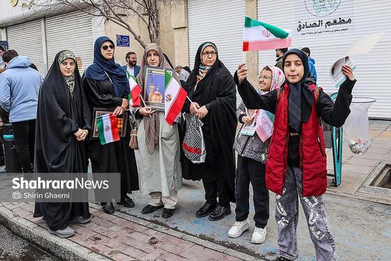 گزارش تصویری | تجلی اتحاد ملی و پایبندی خانوادگی در حماسه ۲۲ بهمن