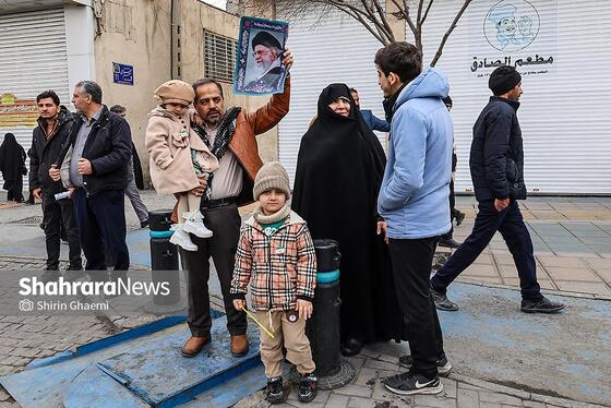 گزارش تصویری | تجلی اتحاد ملی و پایبندی خانوادگی در حماسه ۲۲ بهمن