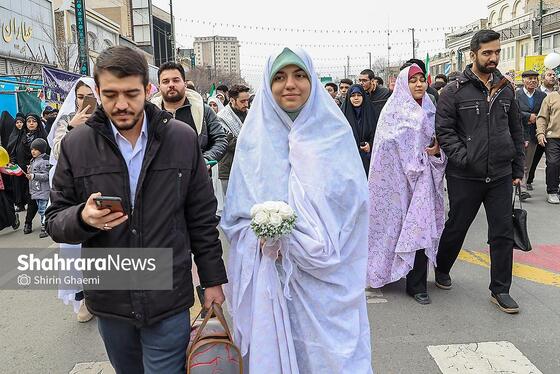 گزارش تصویری | تجلی اتحاد ملی و پایبندی خانوادگی در حماسه ۲۲ بهمن