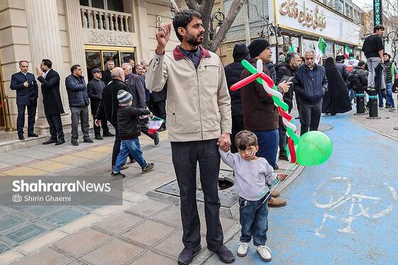 گزارش تصویری | تجلی اتحاد ملی و پایبندی خانوادگی در حماسه ۲۲ بهمن