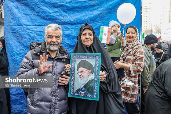 گزارش تصویری | تجلی اتحاد ملی و پایبندی خانوادگی در حماسه ۲۲ بهمن