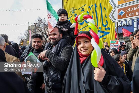 گزارش تصویری | تجلی اتحاد ملی و پایبندی خانوادگی در حماسه ۲۲ بهمن