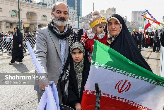گزارش تصویری | تجلی اتحاد ملی و پایبندی خانوادگی در حماسه ۲۲ بهمن