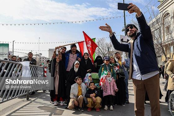 گزارش تصویری | تجلی اتحاد ملی و پایبندی خانوادگی در حماسه ۲۲ بهمن