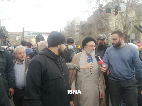 گزارش تصویری | حضور اعضای هیئت دولت چهاردهم در راهپیمایی ۲۲ بهمن ۱۴۰۴