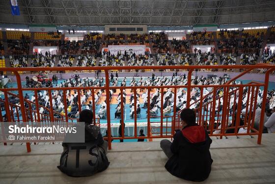 گزارش تصویری | جشن بزرگ ازدواج ۱۵۰۰ زوج دانشجو