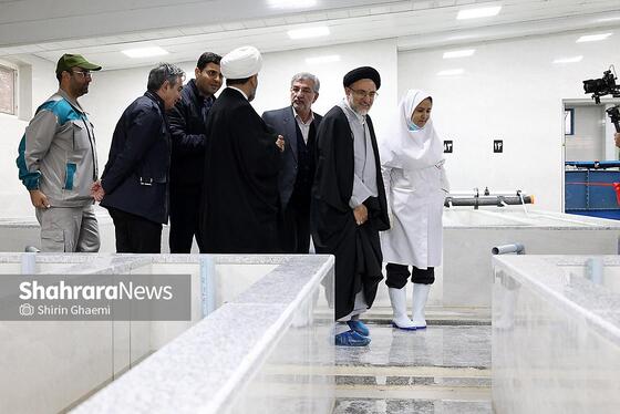 گزارش تصویری | بهره برداری از واحد بزرگ پرورش ماهی در شاندیز