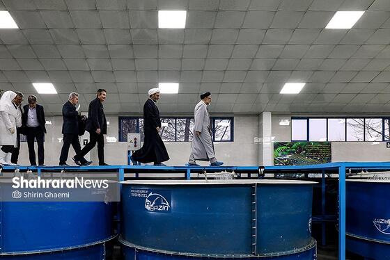 گزارش تصویری | بهره برداری از واحد بزرگ پرورش ماهی در شاندیز