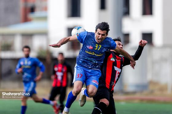 گزارش تصویری | لیگ دسته سوم فوتبال کشور | مسابقه ابومسلم ثامن مشهد و دریای آرین بابل