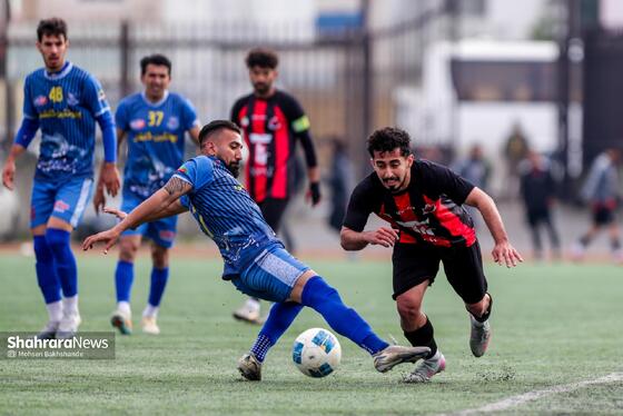 گزارش تصویری | لیگ دسته سوم فوتبال کشور | مسابقه ابومسلم ثامن مشهد و دریای آرین بابل