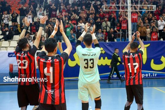 لیگ دسته اول فوتسال کشور| مسابقه بازرگانی دائم‌پناه مشهد – استقلال تهران