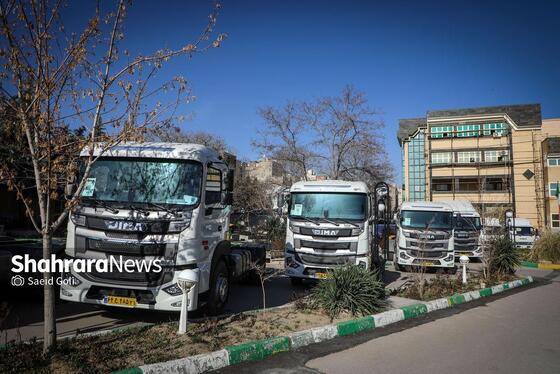 گزارش تصویری | چهارمین مرحله تحویل ۱۹۸ دستگاه ماشین‌آلات خدمات شهری به شهرداری‌های خراسان رضوی