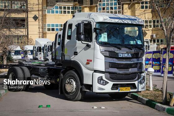 گزارش تصویری | چهارمین مرحله تحویل ۱۹۸ دستگاه ماشین‌آلات خدمات شهری به شهرداری‌های خراسان رضوی