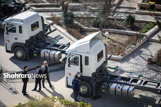 گزارش تصویری | چهارمین مرحله تحویل ۱۹۸ دستگاه ماشین‌آلات خدمات شهری به شهرداری‌های خراسان رضوی