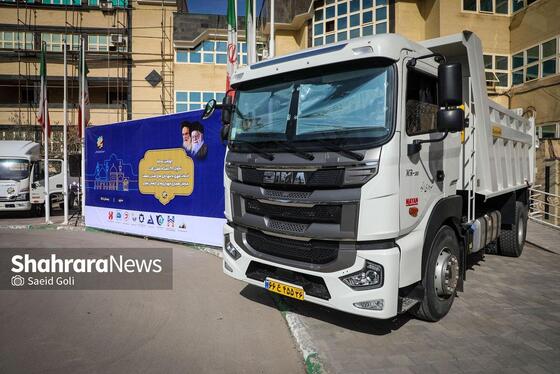 گزارش تصویری | چهارمین مرحله تحویل ۱۹۸ دستگاه ماشین‌آلات خدمات شهری به شهرداری‌های خراسان رضوی