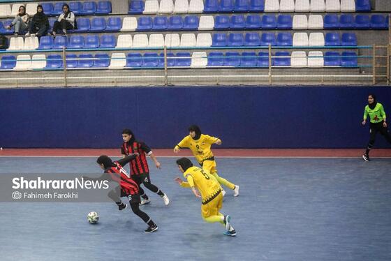 گزارش تصویری | لیگ برتر فوتسال بانوان | مسابقه فوتسال بازرگانی دائم پناه مشهد و سپاهان اصفهان