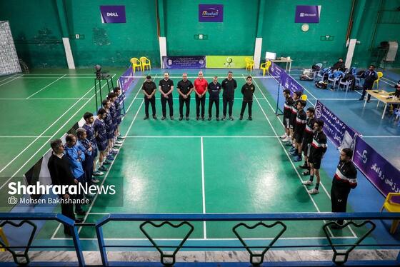 گزارش تصویری | مسابقه بدمینتون  پرتو نیروی روشا و چادر ملو اردکان