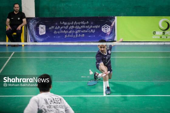 گزارش تصویری | مسابقه بدمینتون  پرتو نیروی روشا و چادر ملو اردکان