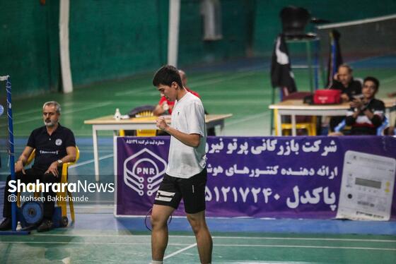 گزارش تصویری | مسابقه بدمینتون  پرتو نیروی روشا و چادر ملو اردکان