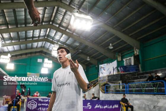 گزارش تصویری | مسابقه بدمینتون  پرتو نیروی روشا و چادر ملو اردکان