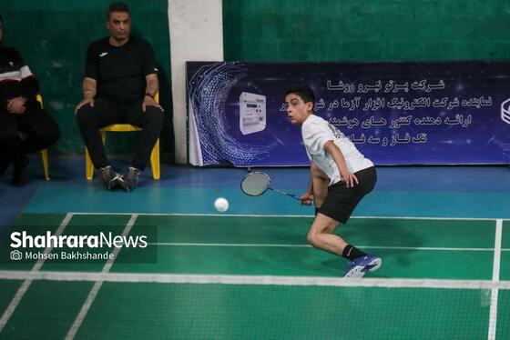 گزارش تصویری | مسابقه بدمینتون  پرتو نیروی روشا و چادر ملو اردکان