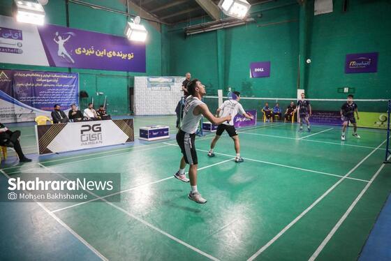 گزارش تصویری | مسابقه بدمینتون  پرتو نیروی روشا و چادر ملو اردکان