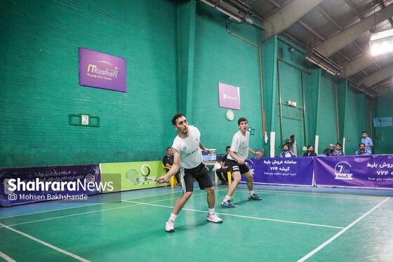 گزارش تصویری | مسابقه بدمینتون  پرتو نیروی روشا و چادر ملو اردکان