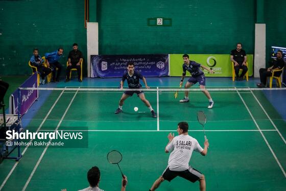 گزارش تصویری | مسابقه بدمینتون  پرتو نیروی روشا و چادر ملو اردکان