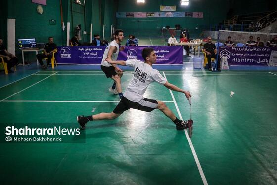 گزارش تصویری | مسابقه بدمینتون  پرتو نیروی روشا و چادر ملو اردکان