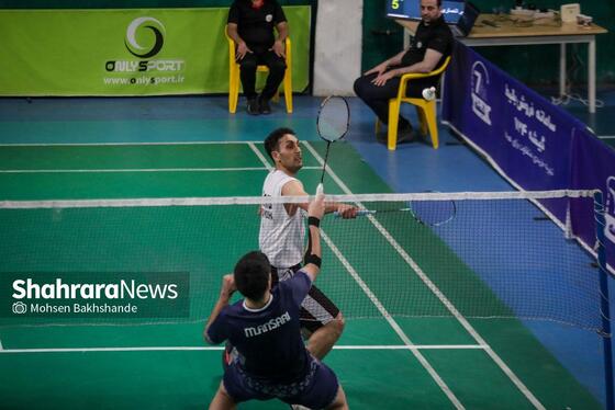 گزارش تصویری | مسابقه بدمینتون  پرتو نیروی روشا و چادر ملو اردکان