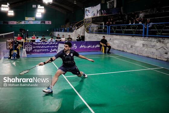 گزارش تصویری | مسابقه بدمینتون  پرتو نیروی روشا و چادر ملو اردکان