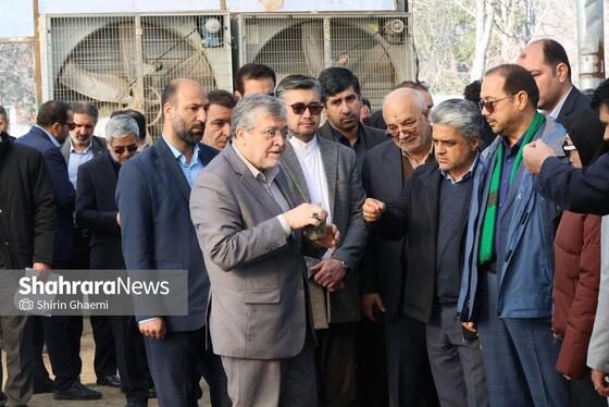 گزارش تصویری | بازدید از مرکز تولیدات سازمان پارک‌ها و فضای سبز