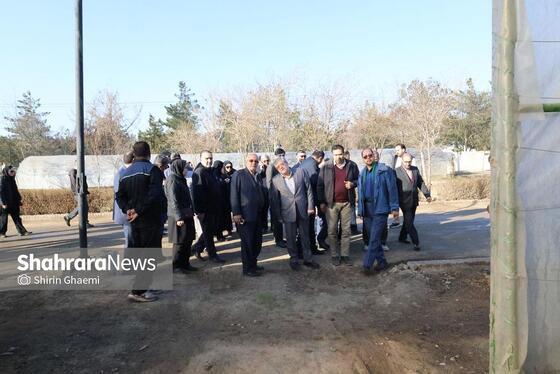 گزارش تصویری | بازدید از مرکز تولیدات سازمان پارک‌ها و فضای سبز